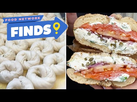 Como são feitos os melhores bagels da cidade de Nova York | Os melhores restaurantes da América | Food Network