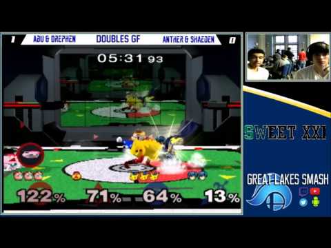 Sweet XXI Doubles Grand Finals - Abu & Drephen vs. Anther & Shaeden