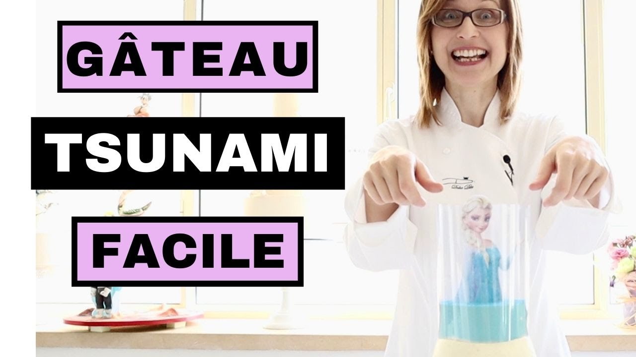 🍰 GÂTEAU TSUNAMI RECETTE COMPLÈTE 🍰 Pull me up Cake Princesse Facile Inratable pour les Débutants