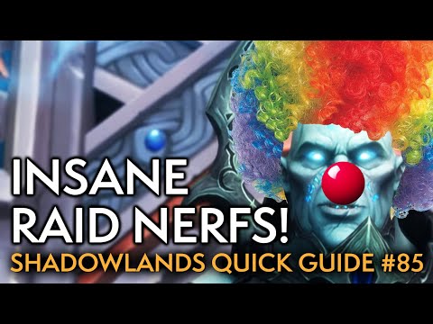 HUGE Sepulcher Raid Nerfs, More To Come? Your Weekly Shadowlands Guide #85