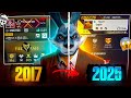 FREE FIRE PLAYERS 2017 VS 2025 Searching 2017 Old Players Id In 2025 RaiStar