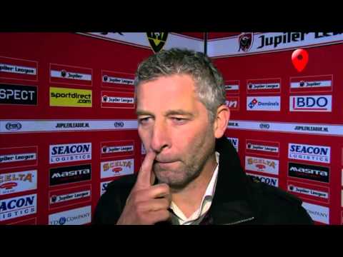 Reacties na afloop van de wedstrijd VVV-Venlo -Jong PSV