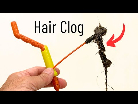 How to Remove a Bathtub Hair Clog