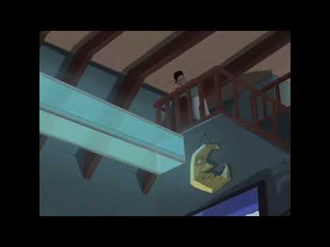 Boy and fish watching connan mockasin - Animation