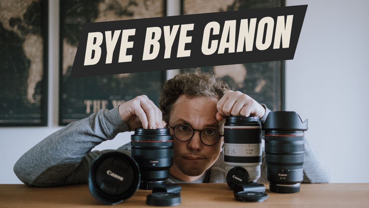 Je quitte Canon…Pourquoi je change de marque photo et vidéo et que c'est une mauvaise idée
