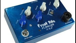 Video thumbnail for Frostbite Flanger Guitar Pedal Demo by MusicGearFast.com by Music Gear Fast
