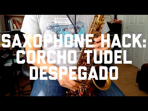 Hack Corcho Despegado Saxofon