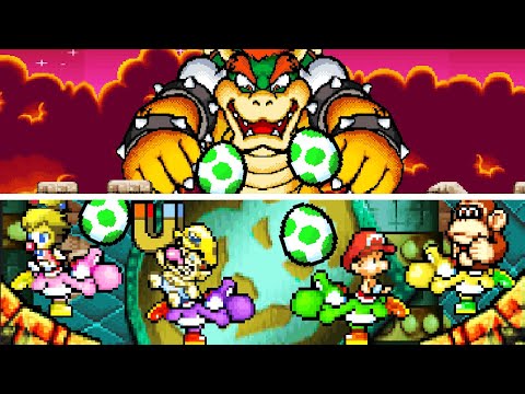 Yoshi's Island DS - No Damage 100% Walkthrough (World 5 + Final Boss & Ending)