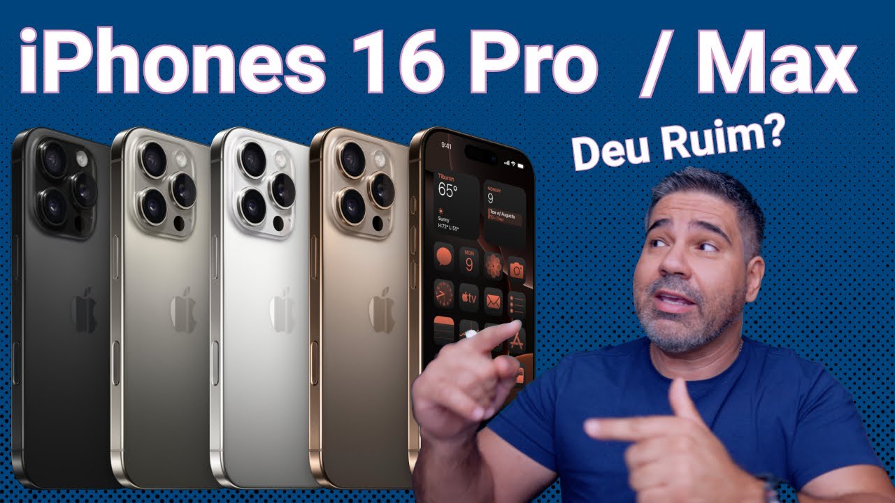Deu Ruim! iPhones 16 Pro / Max - As Vendas Não Estão Boas.