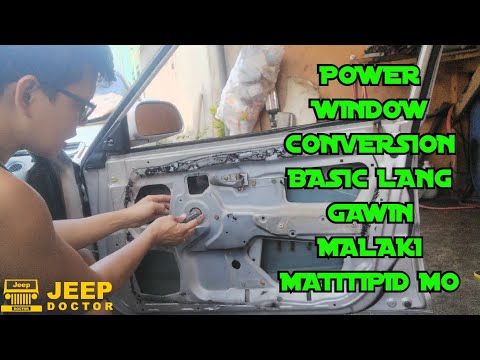 POWER WINDOW CONVERSION - Very EASY lang gawin