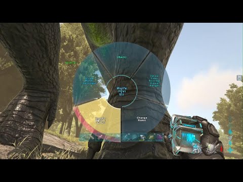 ARK Carcharodontosaurus with 55 mutations VS capped GIGA #Khaos cluster