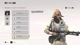 Star Wars Battlefront - Character customization & Unlockables [ HD ]