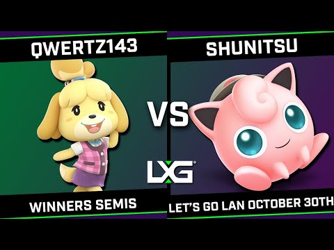 qwertz143 (Isabelle/Kirby) vs Shunitsu (Jigglypuff) - LXG Let's Go LAN October 30th