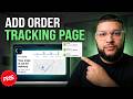 Shopify Order Tracking Timestamps: Add Free Track Your Order Page 2026