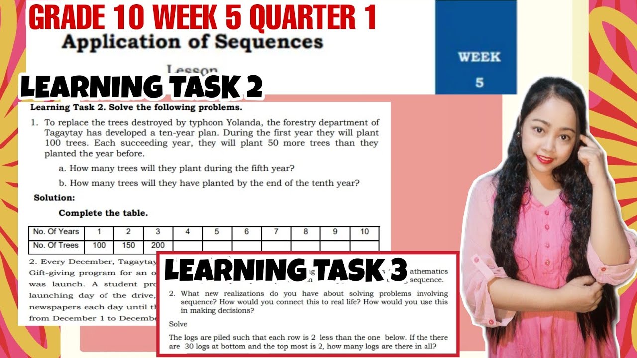 Putar video APPLICATION OF SEQUENCES | LEARNING TASK 2-3 WEEK 5 sekarang APPLICATION OF SEQUENCES | LEARNING TASK 2-3 WEEK 5