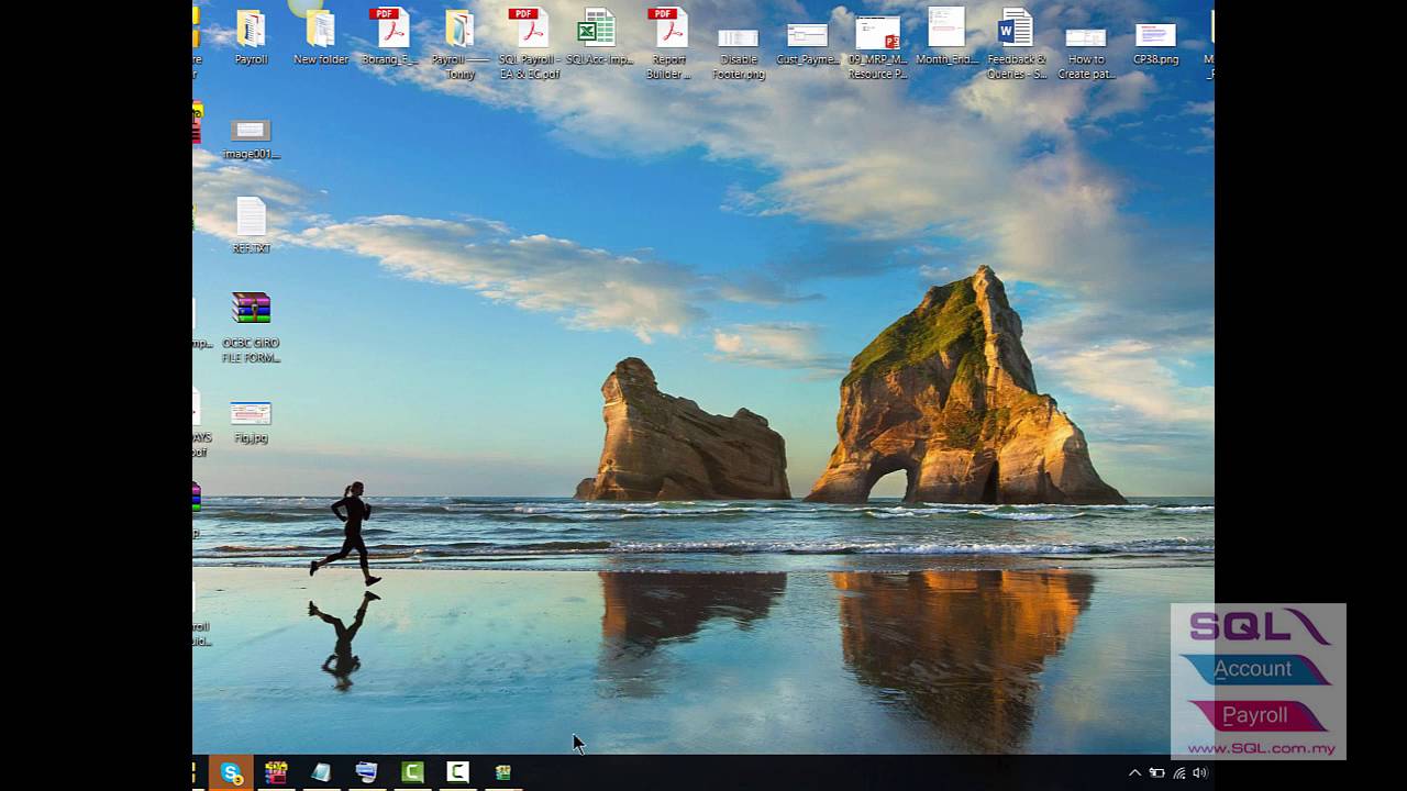 ACC01New View Feature Enable Windows Task Bar