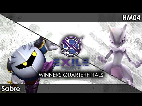 Project M: KoF | Sabre (Meta Knight) V KoF | HM04 (Mewtwo) - Exile 128 SSBPM