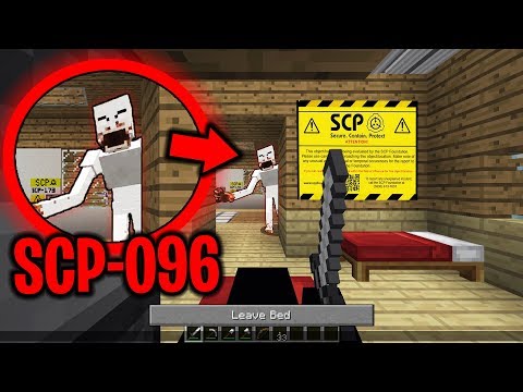 You may not rest now, SCP-096 is nearby... (Scary Minecraft Video)