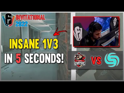 UNBELIEVABLE CLUTCH FROM JOYSTICK AGAINST SONIQS 🤖🤖 - R6 SIX INVITATIONAL 2022 | BEST OF SIEGE
