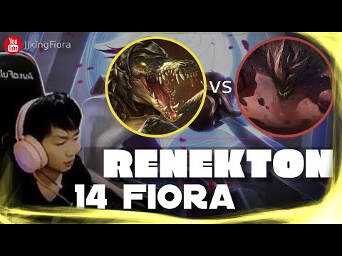 🔴 14 Fiora Renekton vs Malphite 1600 LP - 14Fiora Renekton Guide