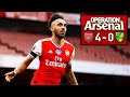AUBAMEYANG BACK TO HIS BEST! | ARSENAL 4-0 NORWICH