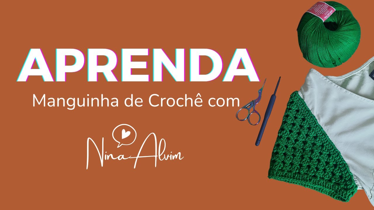 Manga de Crochê