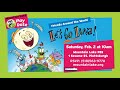 Let S Go Luna Join Us For A Mountain Lake PBS Playdate Feb 2 2019 At 10am
