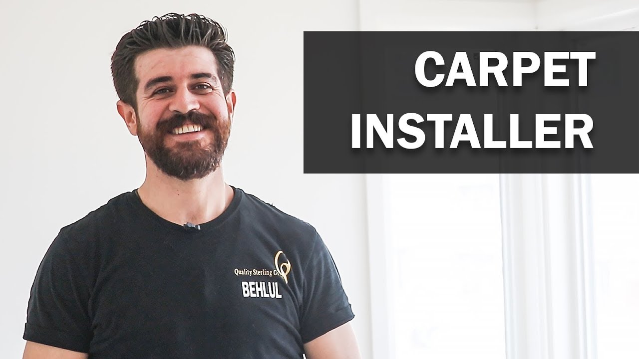 Job Talks - Carpet Installer - Behlul Says his Best Advice is: Practice, Practice, Practice!