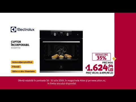 Pana la 40% REDUCERE la electrocasnicele mari ELECTROLUX | Altex.ro