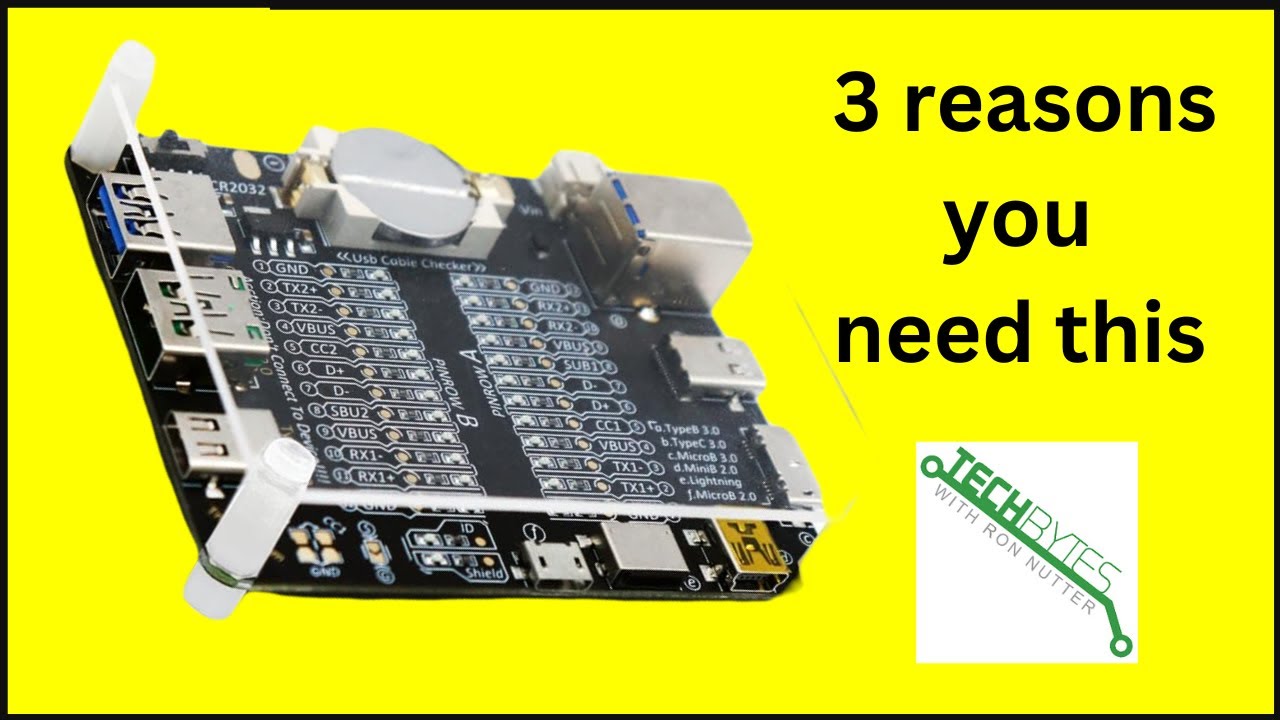 3 things you need to know about the Treedix USB Cable Tester Board