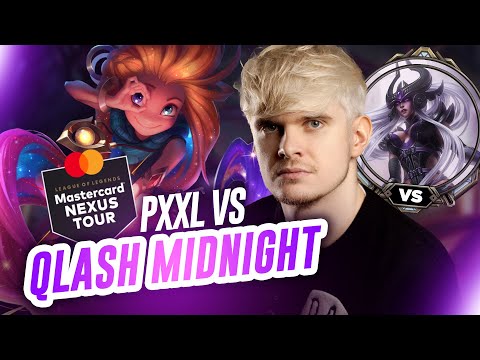 PXXL VS QLASH MIDNIGHT  - ZOE VS SYNDRA | ROUND SUISSE MASTERCARD NEXUS TOUR ETAPE 1