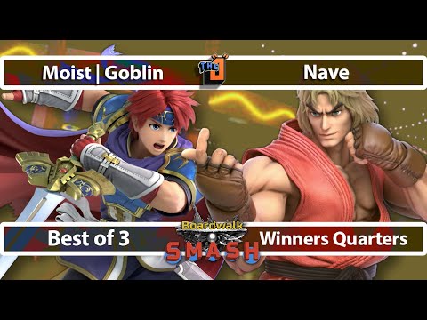 BWS 72 - Moist | Goblin (Roy) vs Nave (Ryu, Ken) - Winners Quarters - Smash Ultimate