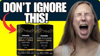 🔥HIMALAYAN SHILAJIT GUMMIES REVIEWS – INGREDIENTS & BENEFITS | HIMALLA – DOES IT WORK?