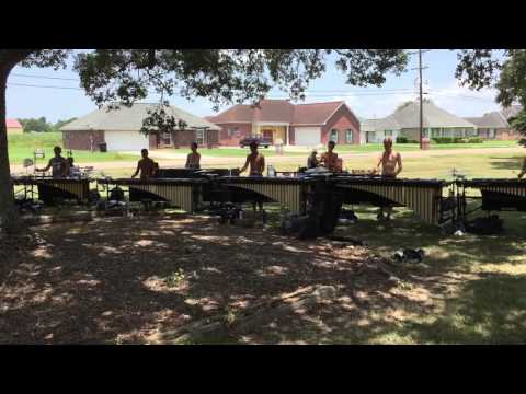 Bluecoats 2015 - Front Ensemble - Lafayette, La