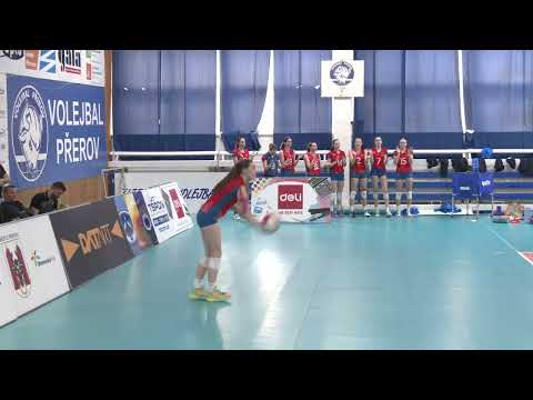 Přerov hostil finále volejbalové extraligy žen U18