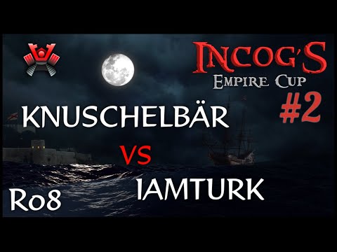 [AoE3] iamturk vs Knuschelbär — Ro8 — iNcog's Empire Cup 2 ⚔️