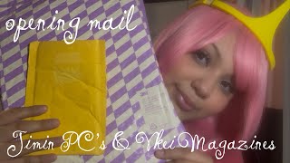 opening mail: Jimin PC’s & Vkei Magazines