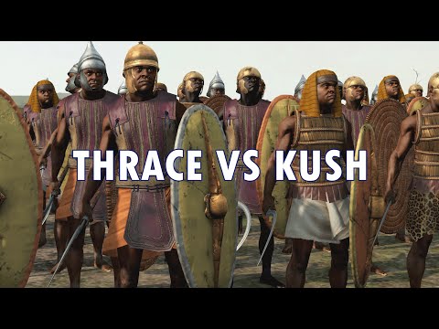 Thrace vs Kush - Multiplayer Battle - Total War Rome 2