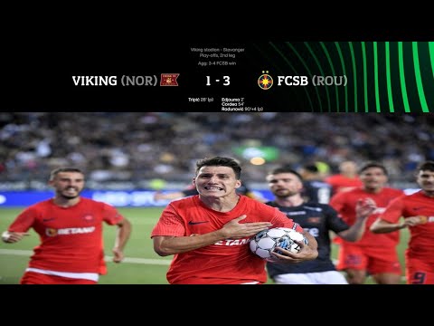 FK Fotball Klubb Viking Stavanger 1-3 FC FCSB Bucu...