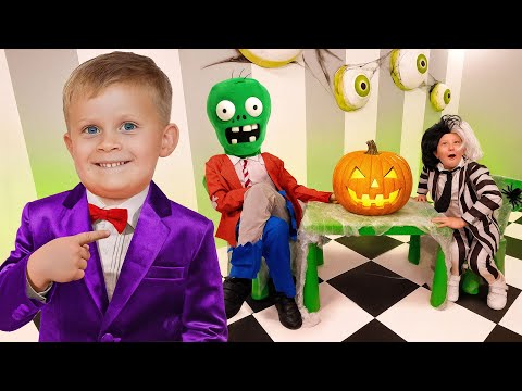 🎃 Oliver’s Monster Hotel! | Funny Halloween Story