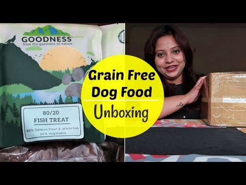 UNBOXING Premium Dog Food | Goodness Pet Food | Grain Free Pet Food India