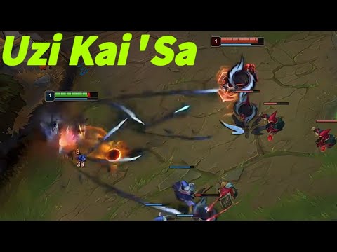UZI KAI'SA VS SIVIR , HE IS A MONSTER ON KAI'SA!