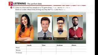 LISTENING WHO IS  THE PERFECT DATE