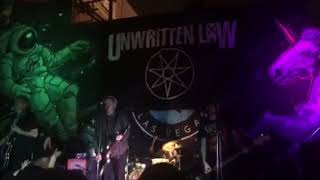 Unwritten Law- Harmonic. Las Vegas, NV. 1/19/18