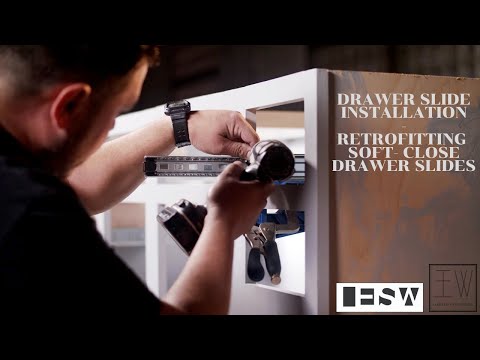image-How do you adjust the tension on a soft close drawer?