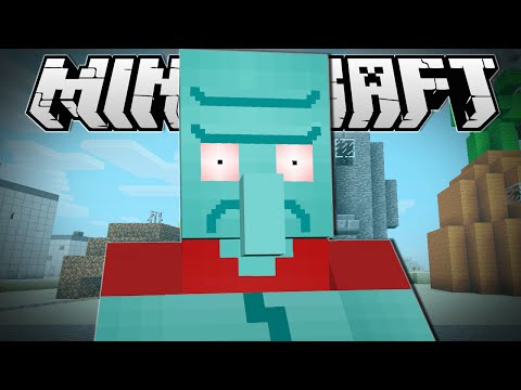 Minecraft | ANGRY SQUIDWARD!! | Sneaky Assassins Minigame