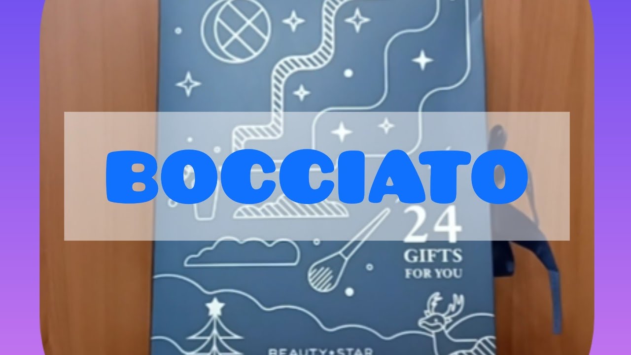 CALENDARIO DELL'AVVENTO BEAUTY STAR, IL CALENDARIO DEI PRODOTTI NON VENDIBILI