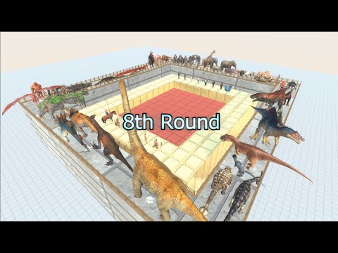 Tournaments [8th round] Mutant Primates VS Fantasy ​​| Animal Revolt Battle Simulator