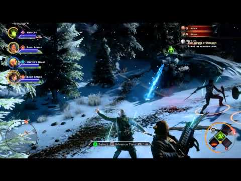 Dragon Age Inquisition: 15 second fight at begining of game