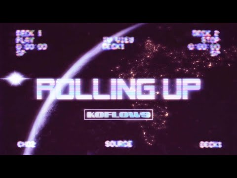 Koflows - Rollin Up [Official Lyric Visualizer]